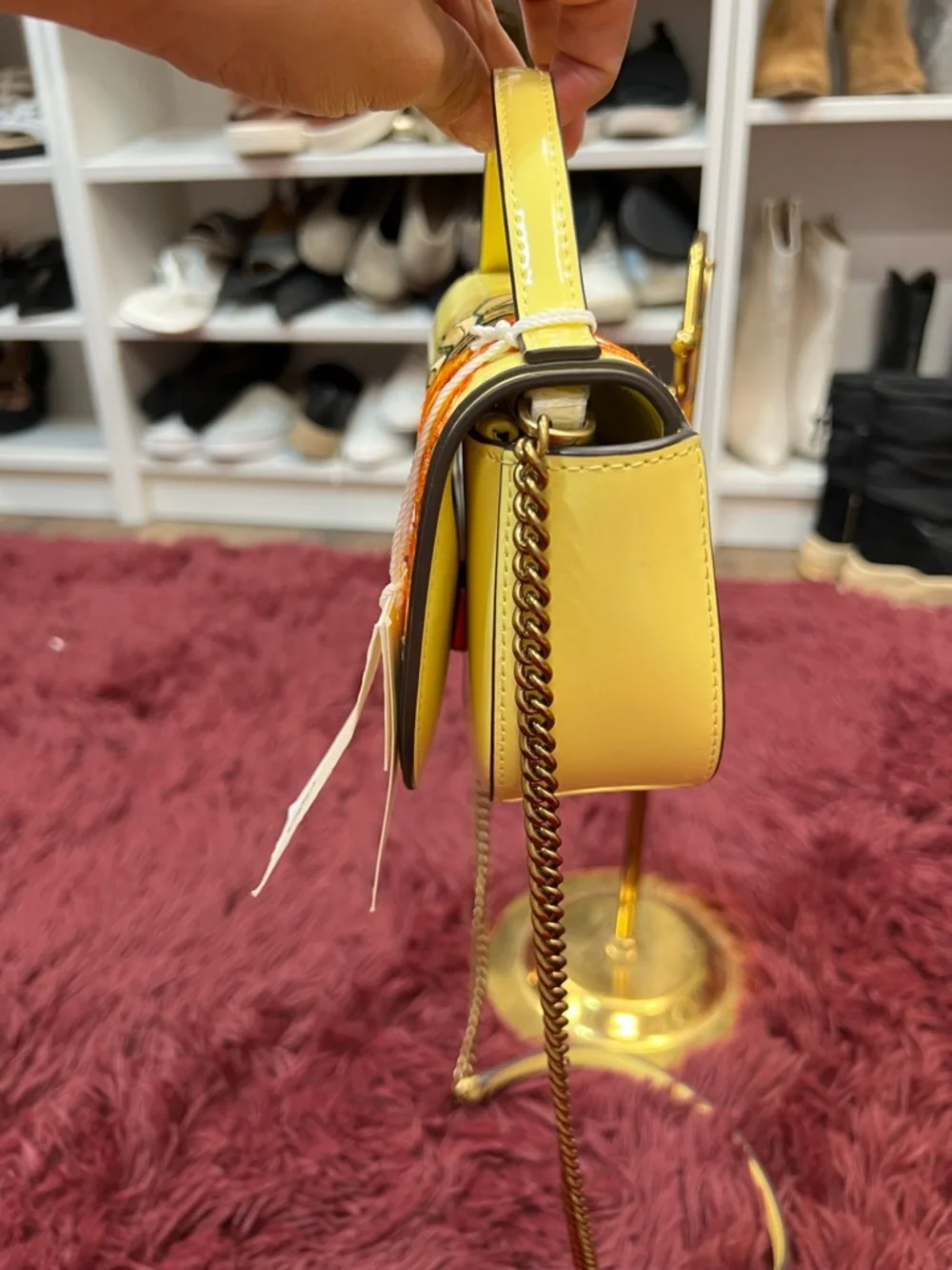 🔥🔥 Tory Burch brand new 2 way bag with beautiful embroidery - Picture 10 of 12
